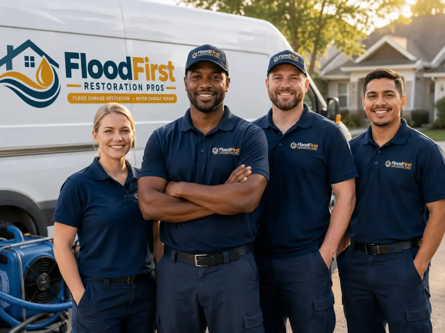 Flood Damage Restoration company in Red Hill, PA